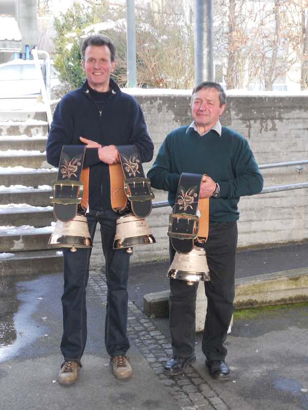 Stolze Glockengewinner